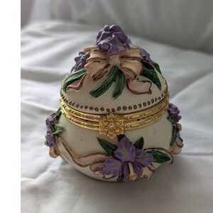 Heritage House Garden Serenades Everything Is Beautiful Iris Musical Trinket Box